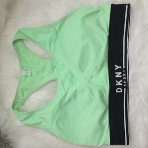 DKNY Sport Light Green Racerback Bra